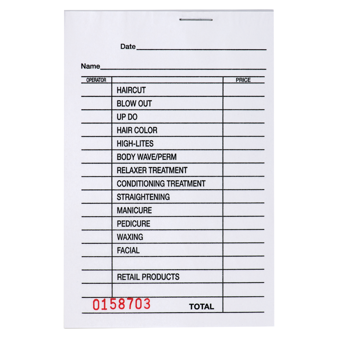 DL Pro Salon Check Pads - 12 Pack