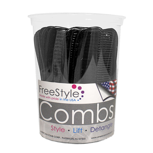 Freestyle Bucket of Combs 5"