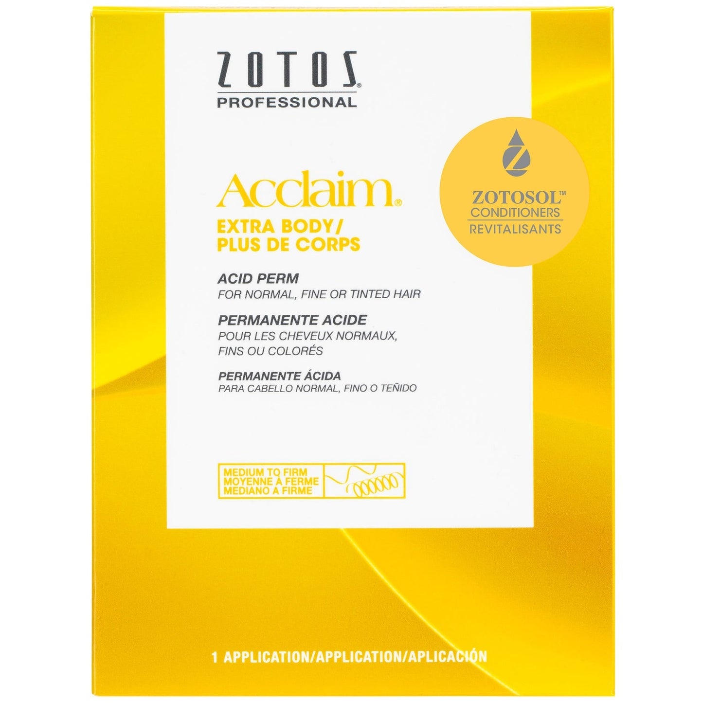 Acclaim Extra Body Acid Perm