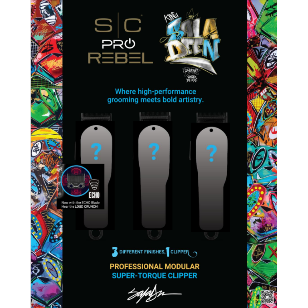 PRE ORDER NOW! StyleCraft PRO Rebel Clipper - King Saladeen Edition #SC613M