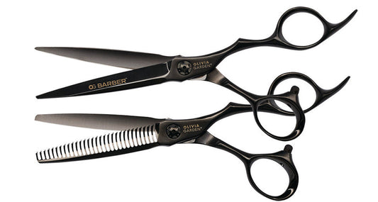 Olivia Garden OG Barber Shear Collection 6.25" Shear & Thinner Set #OGB-C02