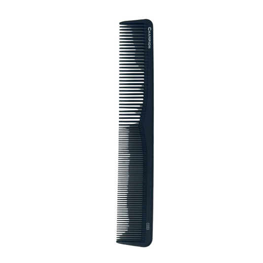 Champion Carbon Styling Comb - 7"