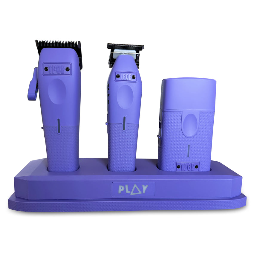 TPOB PLAY Mini Bundle – Purple Edition (Clipper, Trimmer & Shaver