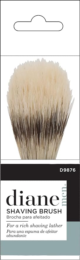 Brocha de afeitar con mango de madera Diane y cerdas de jabalí 100 % D9876
