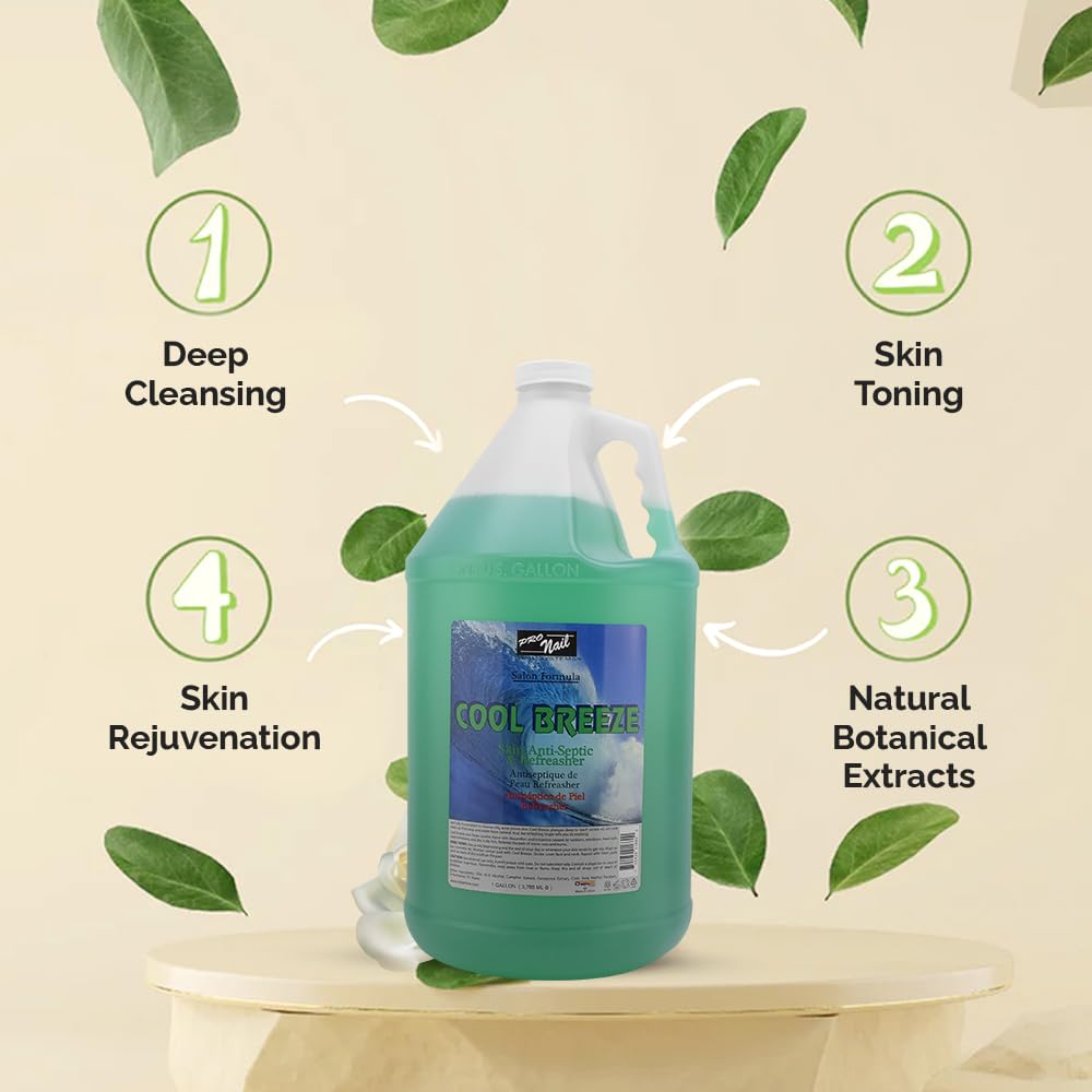 Pro Nail Cool Breeze Antiseptic Gallon
