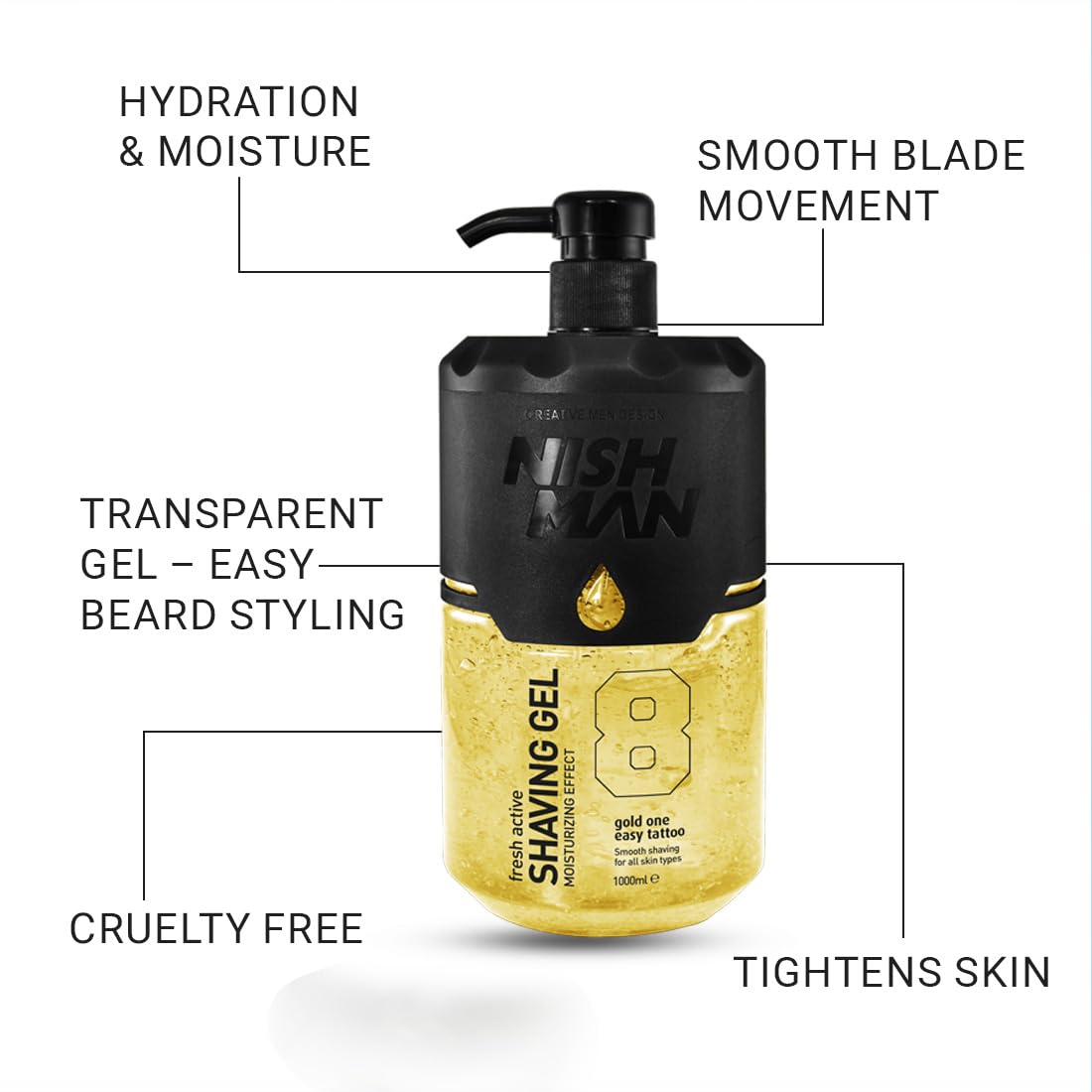 Nishman Shaving Gel Gold