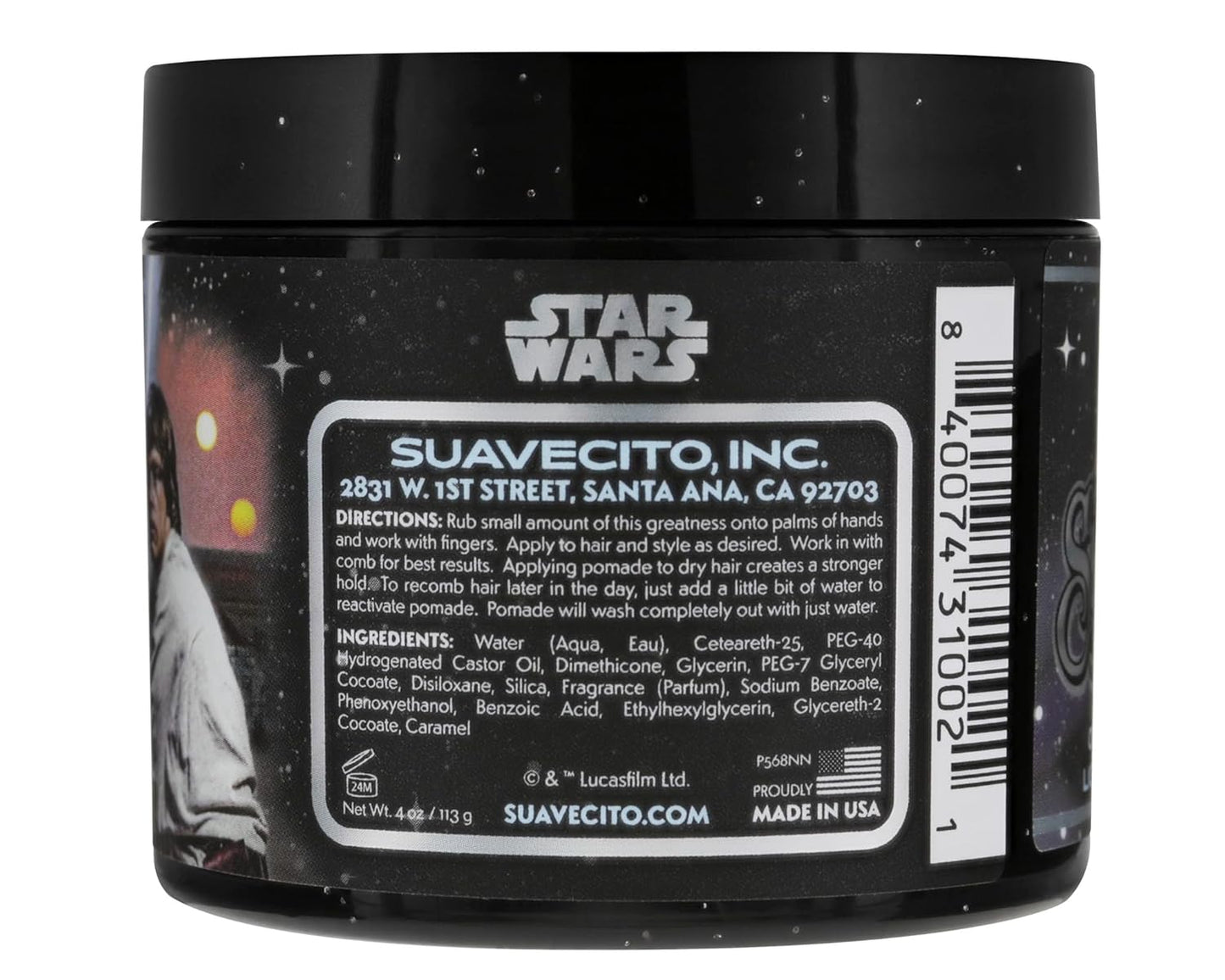 Suavecito Limited Edition Star Wars Original Hold Pomade