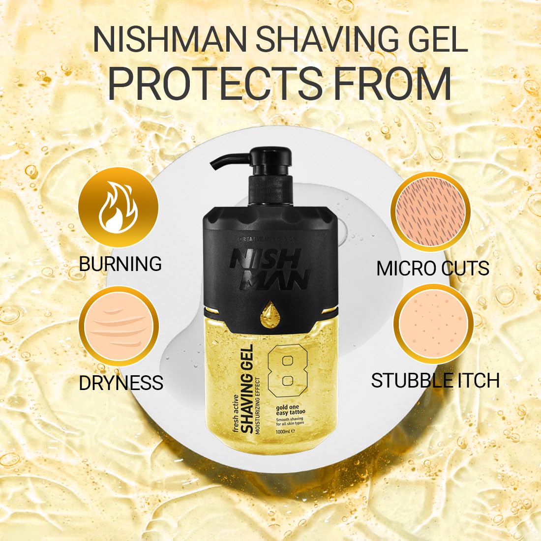 Nishman Shaving Gel Gold