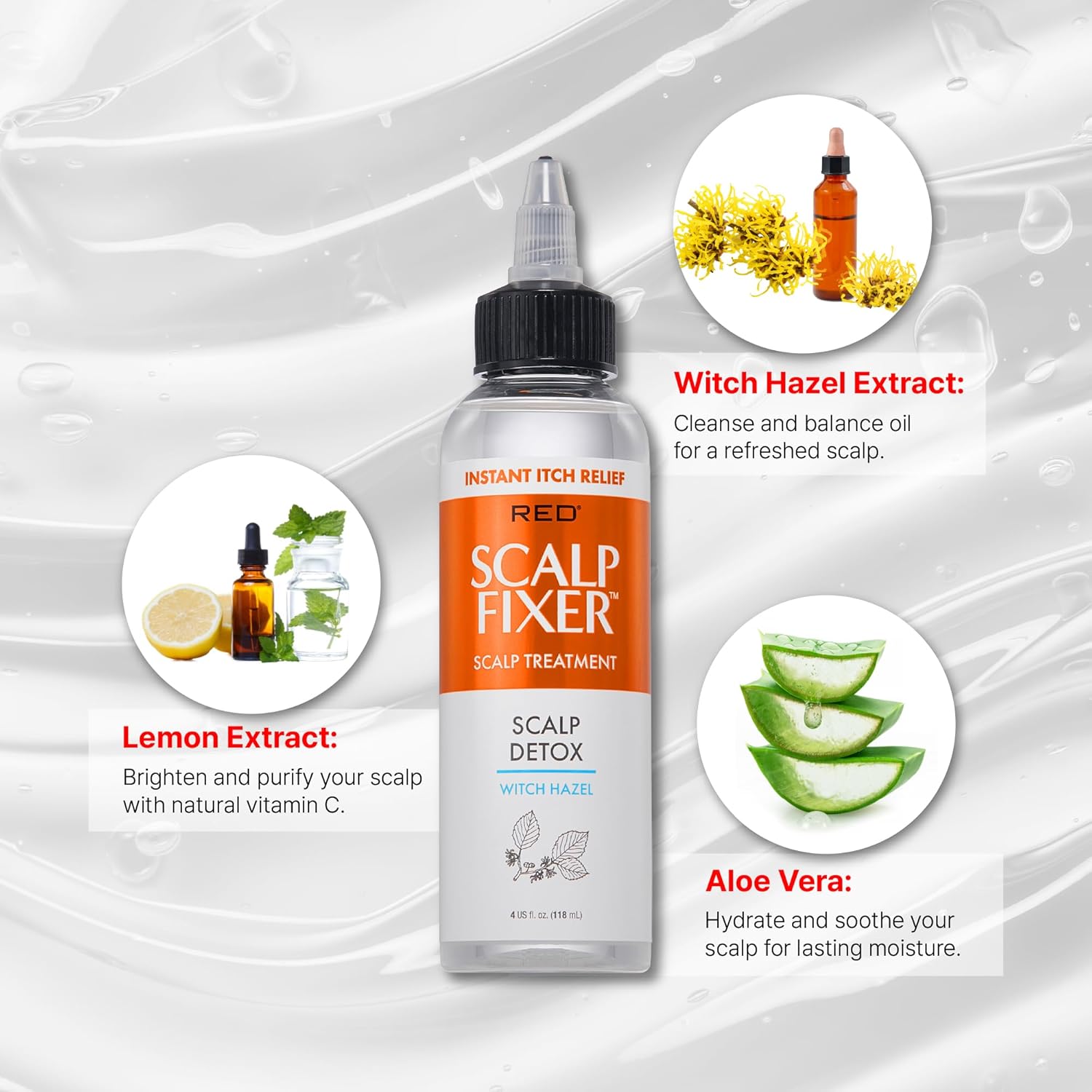 Kiss Scalp Fixer Dry & Itchy Scalp Treatment 4 fl oz