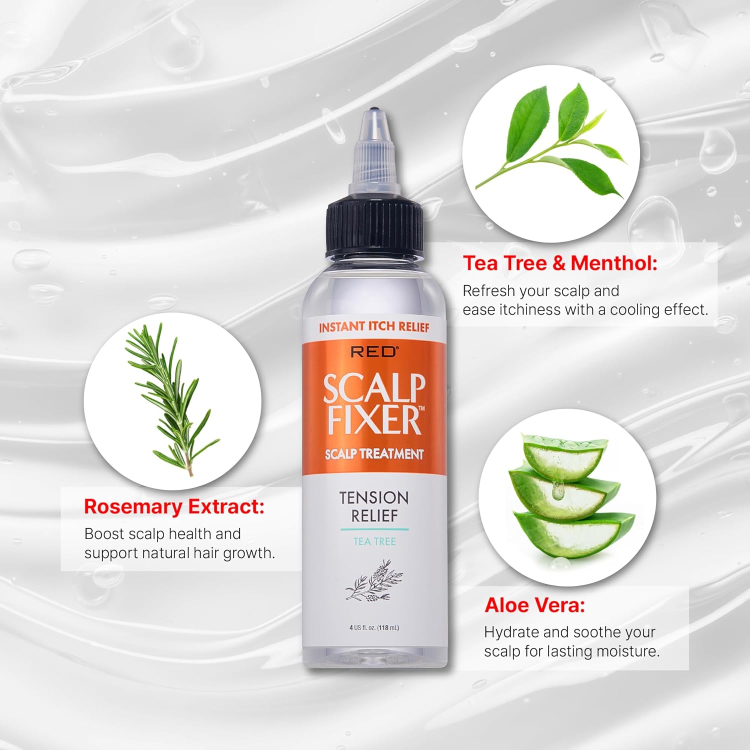 Kiss Scalp Fixer Dry & Itchy Scalp Treatment 4 fl oz