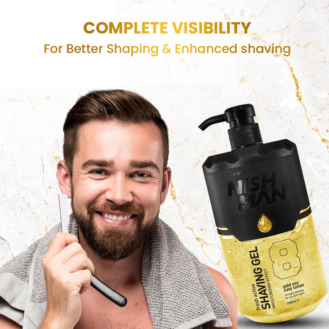 Nishman Shaving Gel Gold