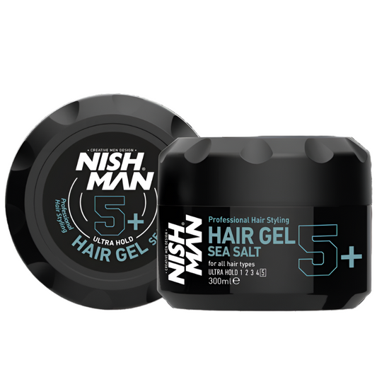 Nishman Sea Salt Hair Gel 5+ - 300ML
