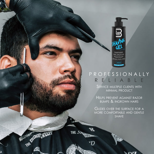 L3VEL3 Transparent Shaving Gel Professionally Reliable