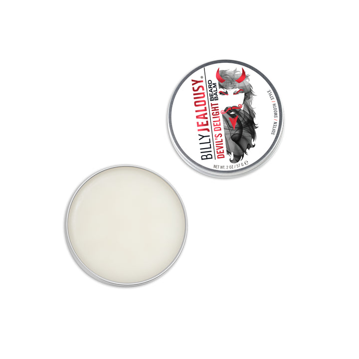 Billy Jealousy Devil's Delight Beard Balm 2oz, Light Hold / Low Shine / Moisturizing