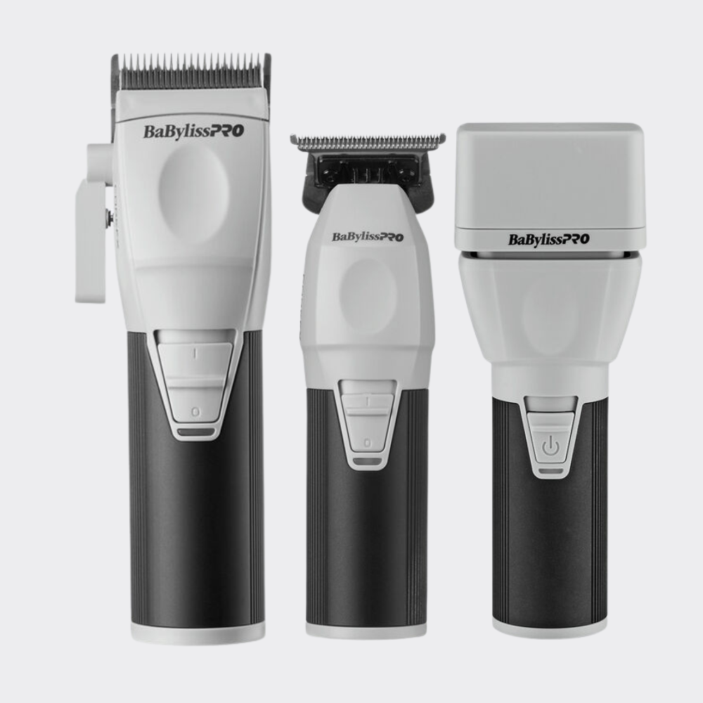BaBylissPRO COREFX Clipper, Trimmer, & Double Foil Shaver Bundle #FXCLCPKЗ