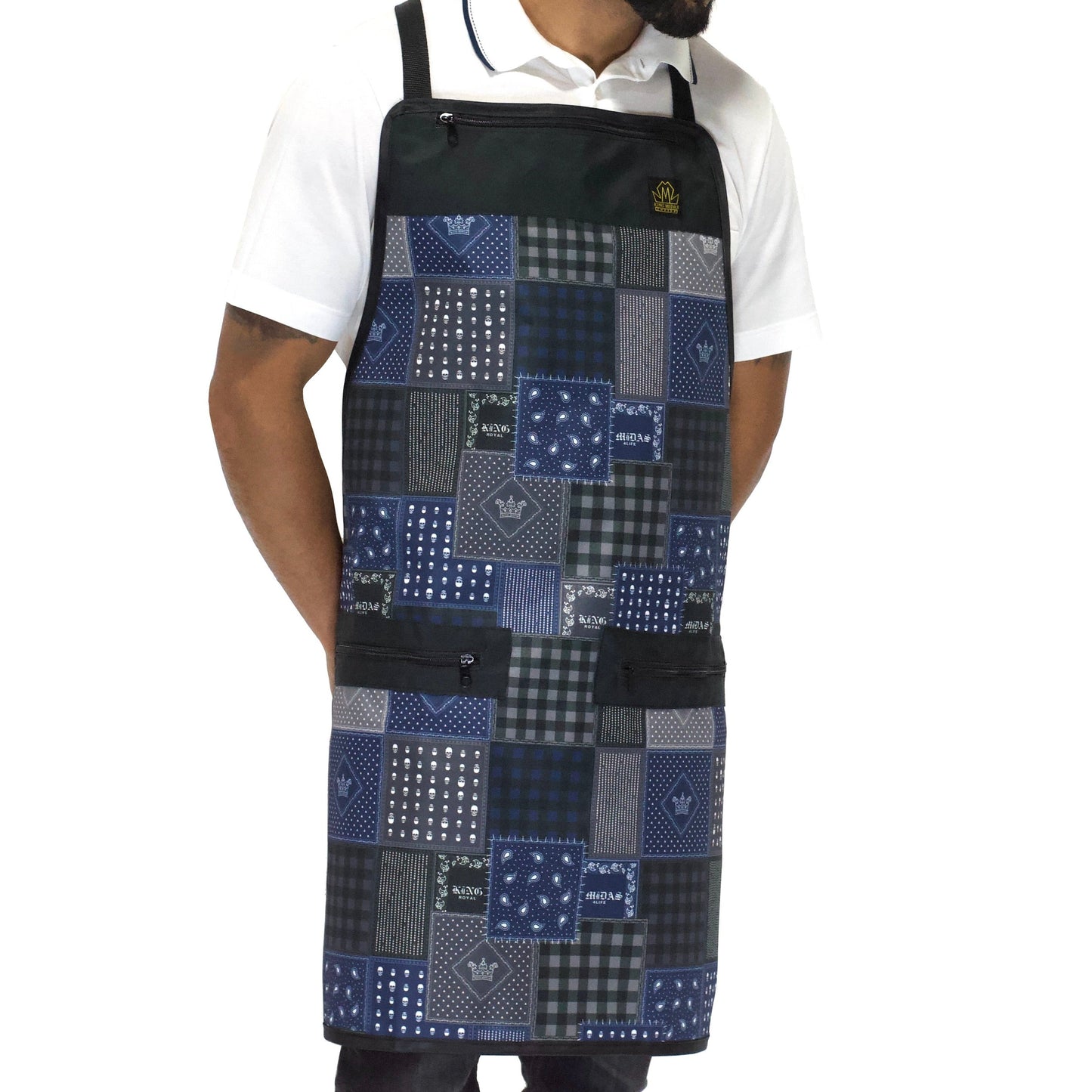 barber apron for men- barber aprons - barber apron - apron for barber - haircutting aprons- hair stylist apron - professional barber apron - barber strong aprons-king midas aprons -barber aprons for sale - salon apron