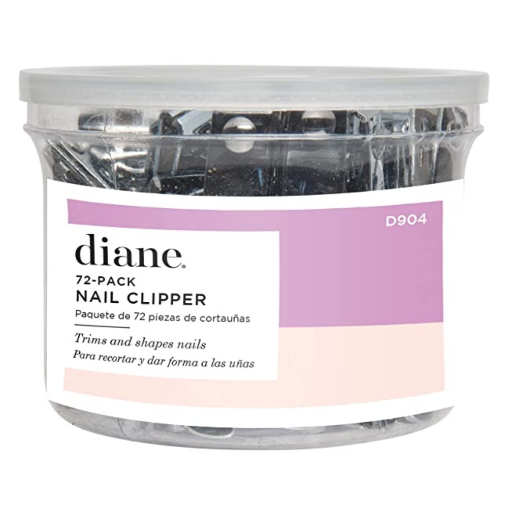 Diane D904 Stainless Steel Nail Clipper with Fold Out File