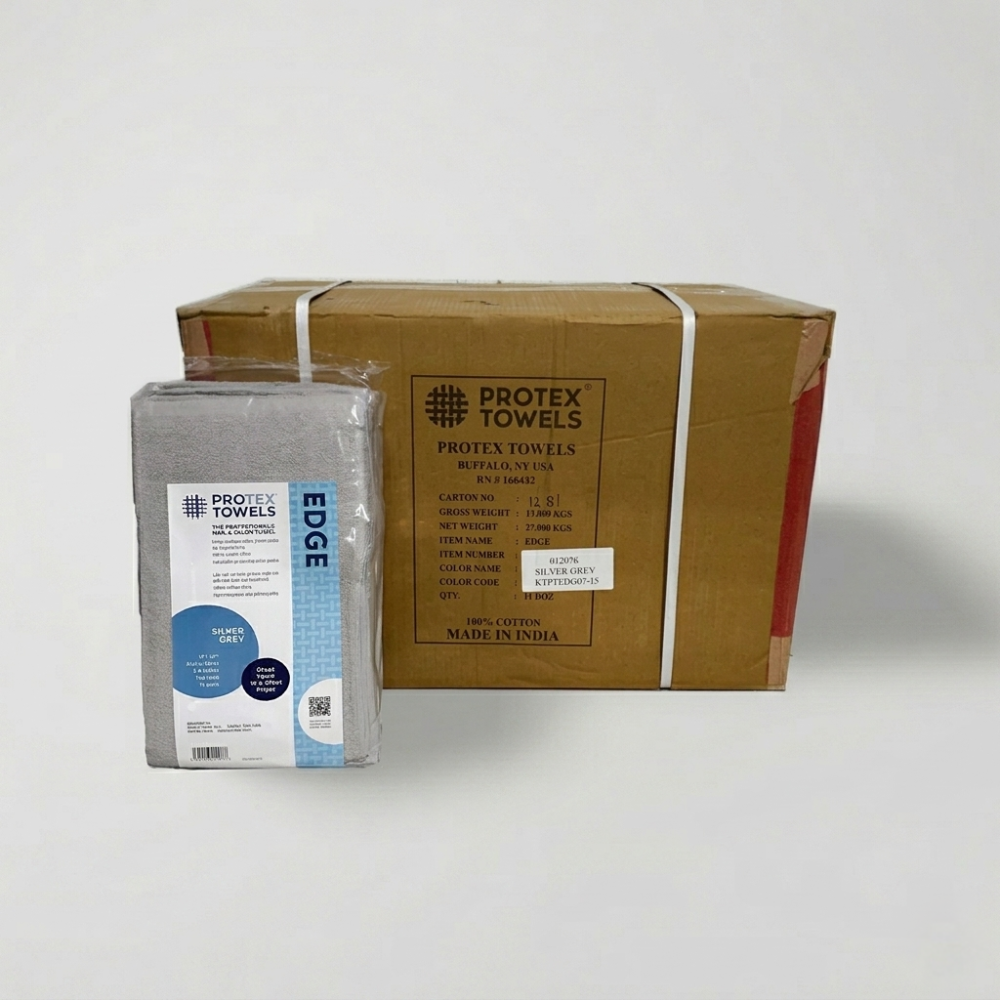 Protex Edge Towels Silver Grey Case