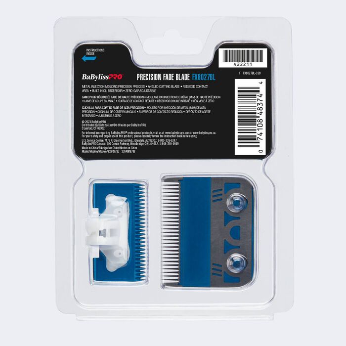 BaBylissPRO Blue Titanium Metal-Injection Molded Precision Fine Detailing Blade #FX8027BL