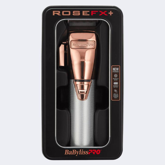 BaBylissPRO RoseFX+ All-Metal Lithium Clipper #FX870NRG