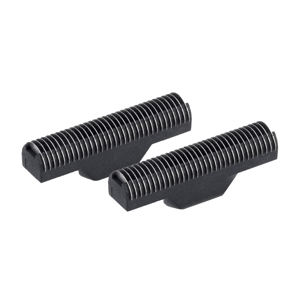 Gamma+ Crunchy Cutters Black Set of 2 fits Gamma+ Prodigy and Absolute Zero Shavers #GPAZRC