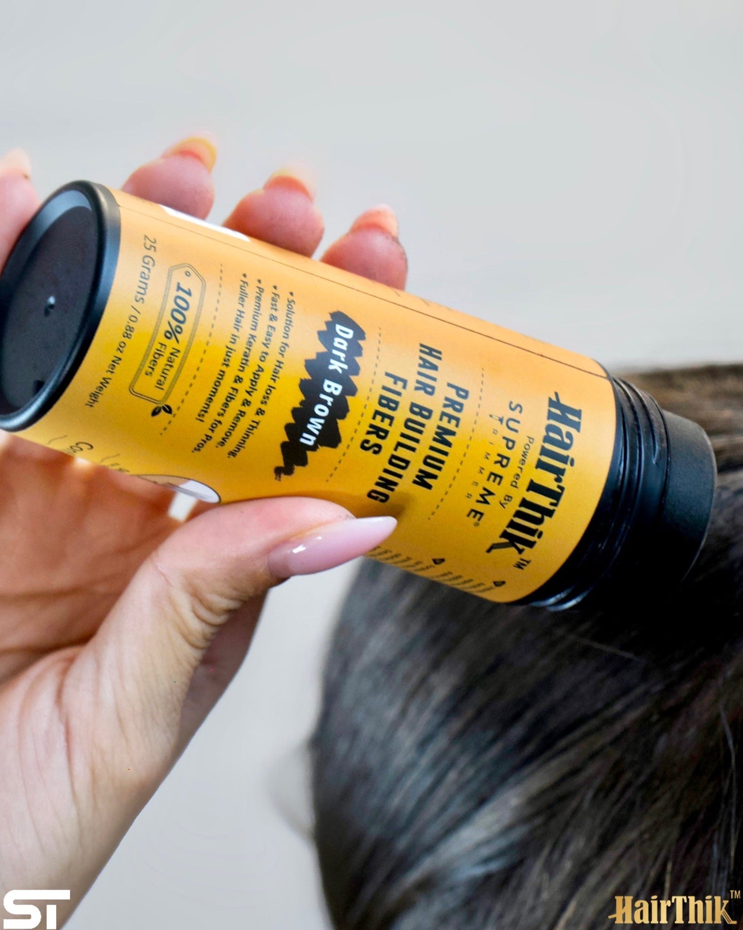 Supreme Trimmer HairThik Hair Fibers - 15 Grams
