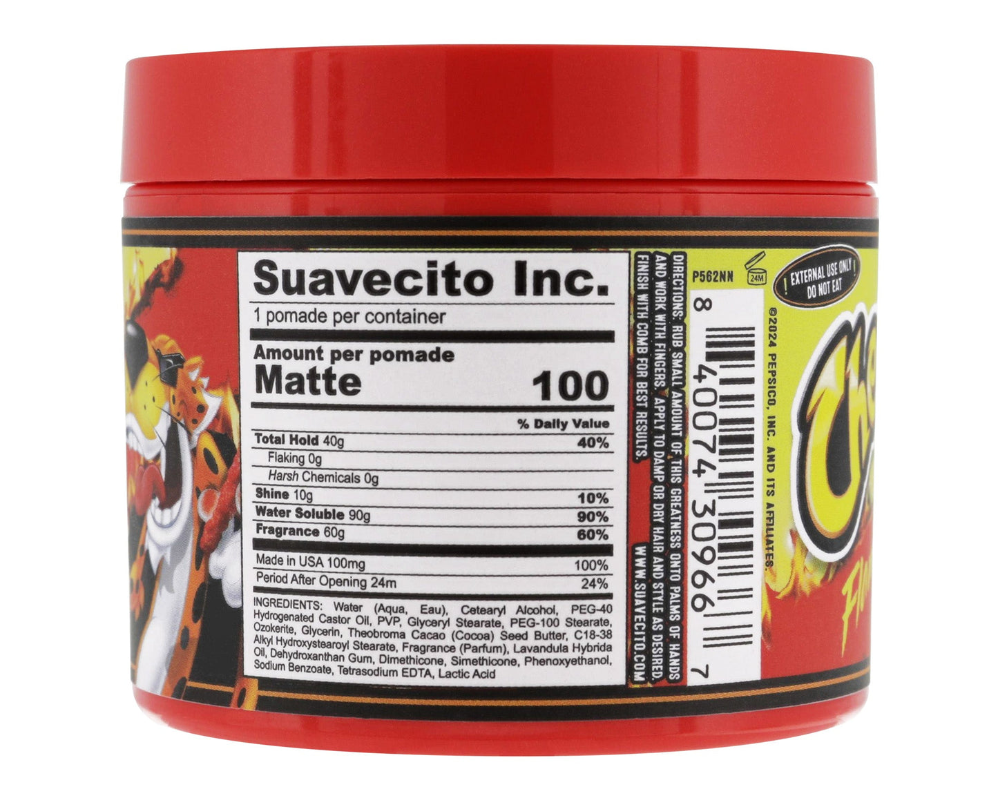 Suavecito Limited Edition Flamin' Hot Cheetos Matte Hold Pomade