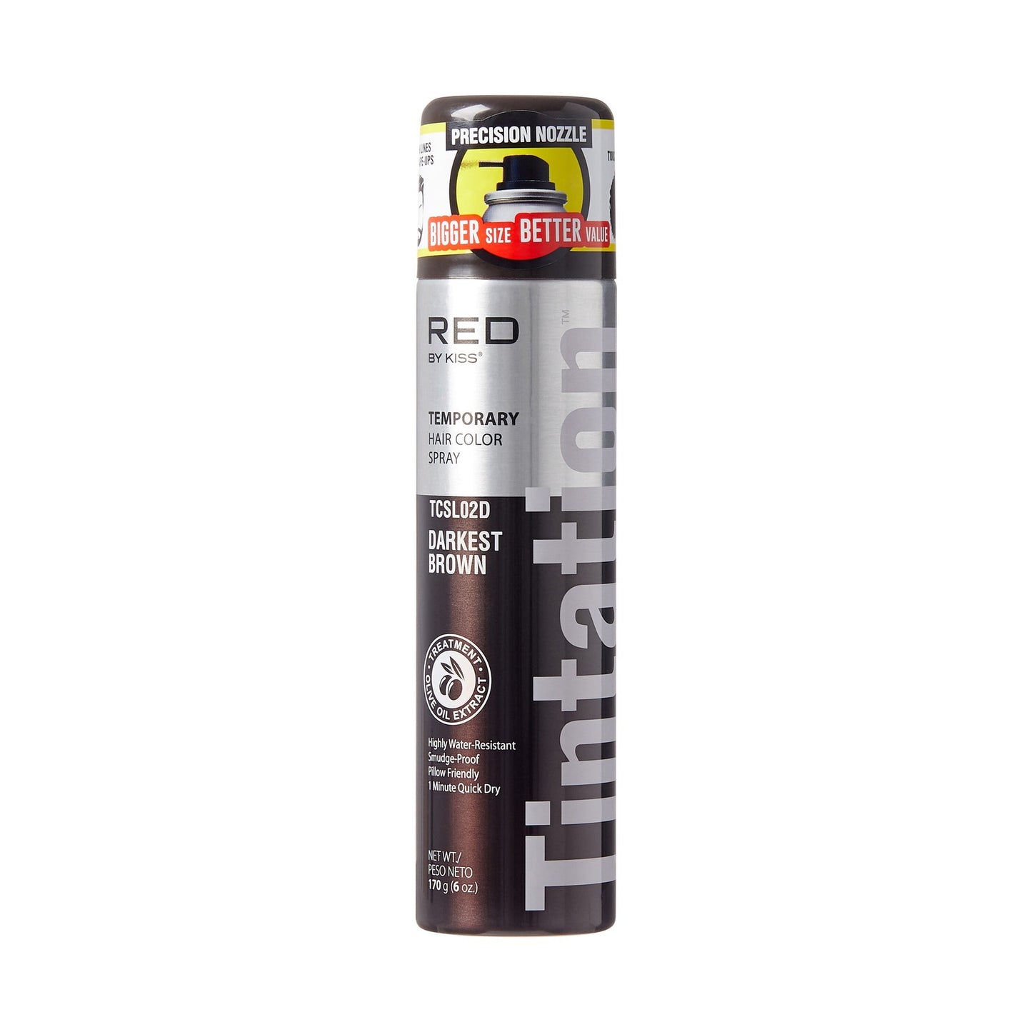 Red by Kiss Tintation Temporary Hair Color Spray 6 oz.