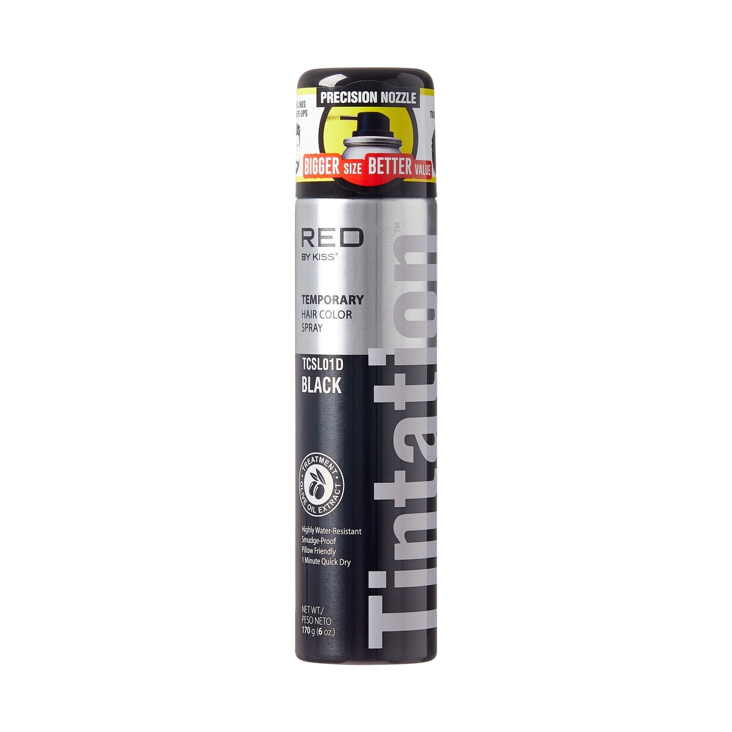 Red by Kiss Tintation Temporary Hair Color Spray 6 oz.