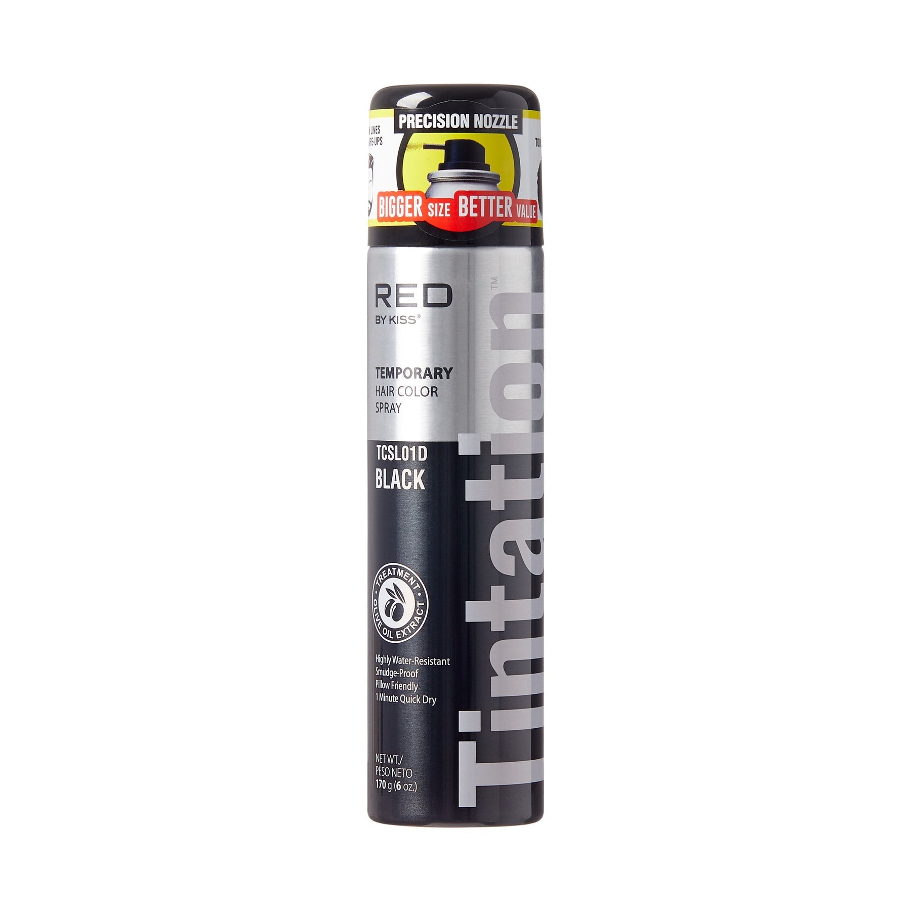 Red by Kiss Tintation Temporary Hair Color Spray 6 oz.