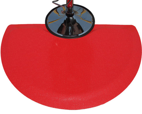 Rhino Hide Salon Barber Mats Semi-Circle 3' X 5' (Multiple Color Options)