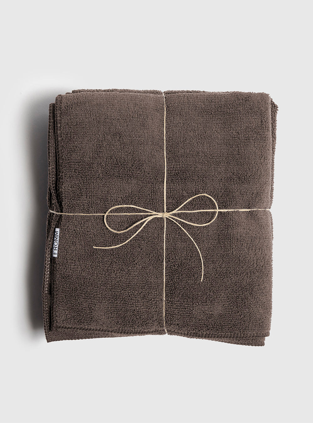 Fromm Softees Microfiber Towels - 10 Pack - Chocolate