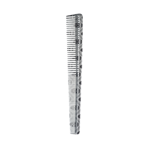 Silver Krest Pegasus Skulleto No. 302 7-1/4” Tapered Cutting Comb on white background