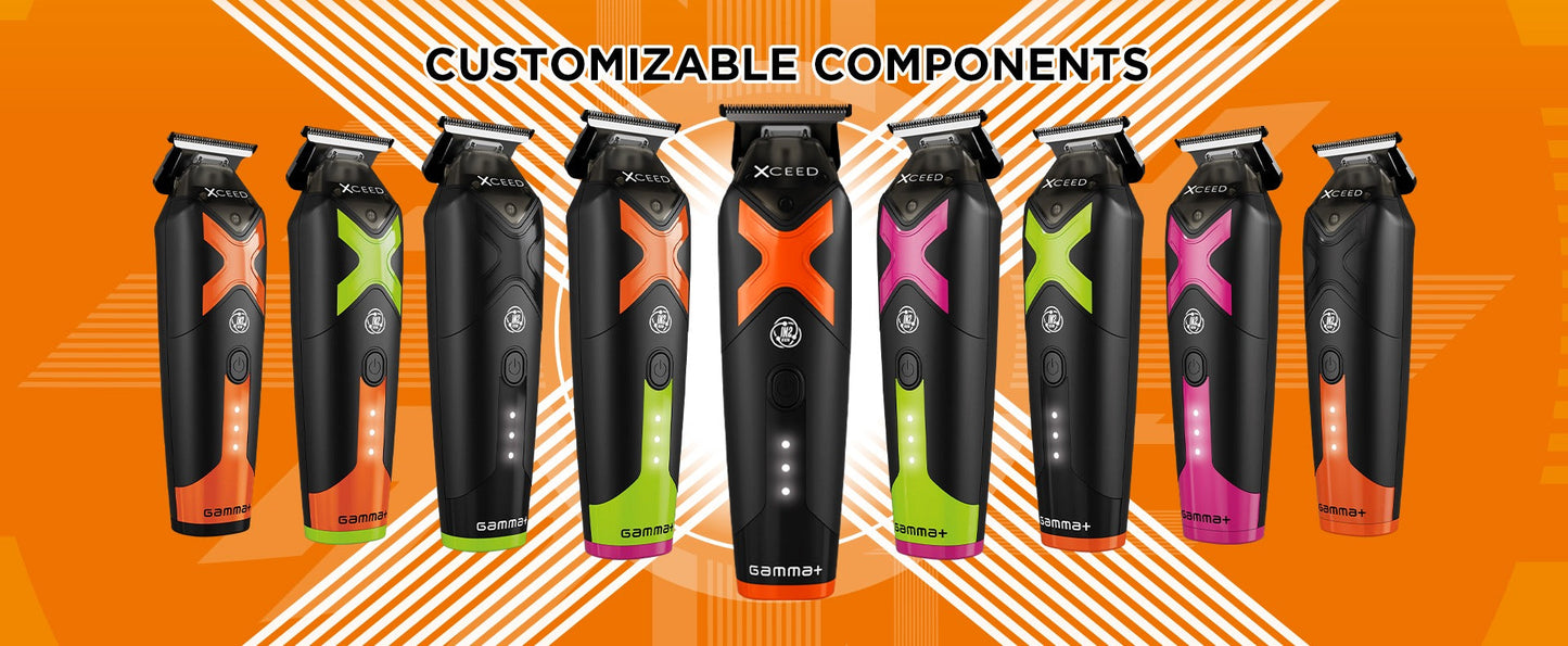 Gamma+ XCEED Professional IN2 Vector Motor Cordless Trimmer #GP418B