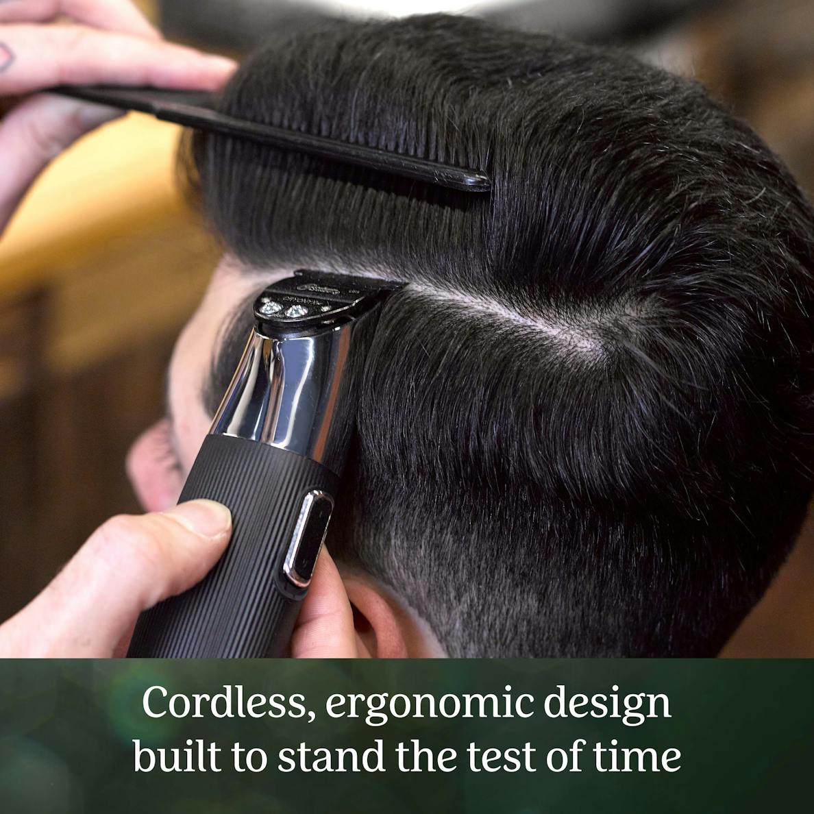 Oster Professional Cordless T-Finisher Trimmer, Exclusive Series Black