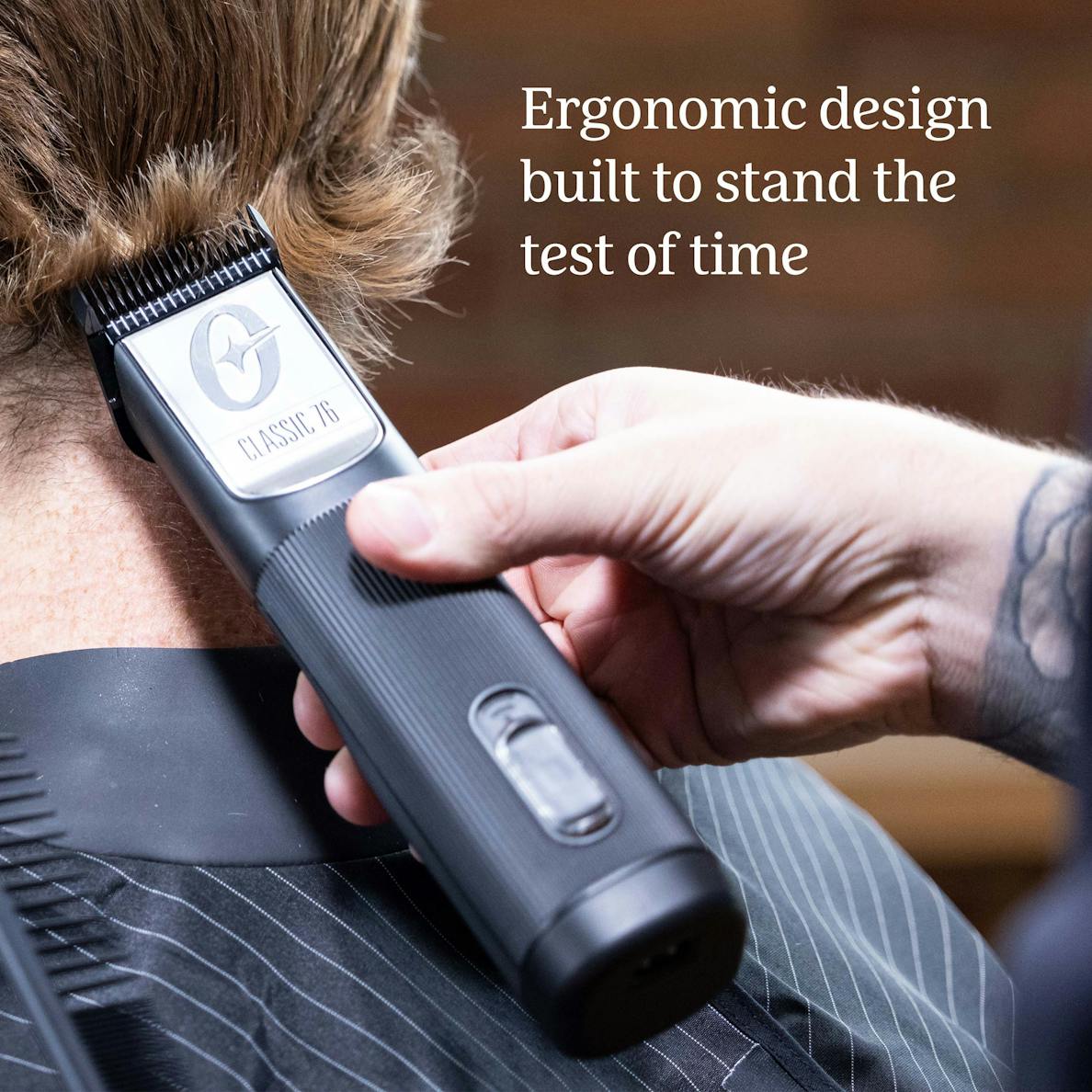 Oster Professional Cordless Classic 76 Clipper, Exclusive Series Black