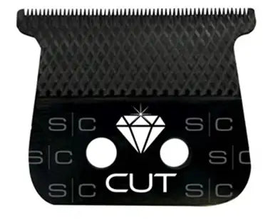 Cuchilla de repuesto para recortadora de cabello con corte de diamante fijo Black Diamond DLC de StyleCraft con el juego de cuchillas One Cutter SC541B