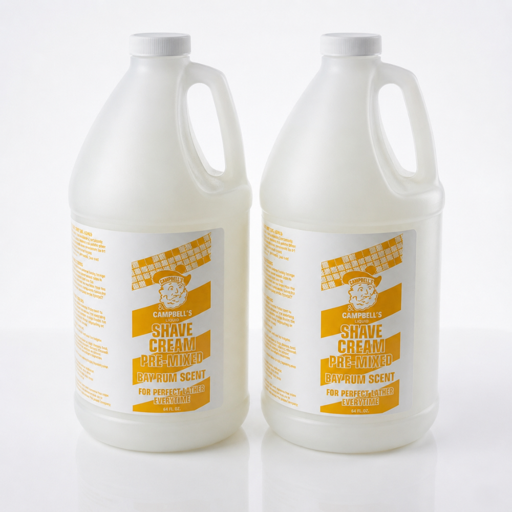 Campbell's BAY RUM Premix Liquid Lather for Lather Machine