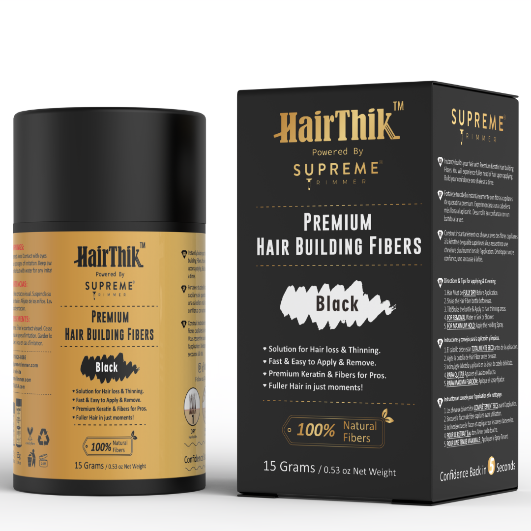 Supreme Trimmer HairThik Hair Fibers - 15 Grams