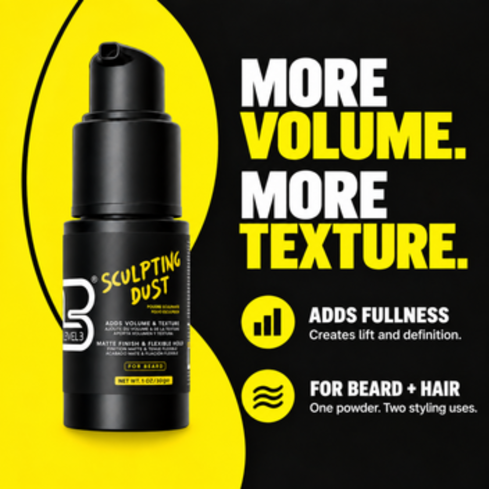 L3VEL3 Beard Sculpting Dust 30g