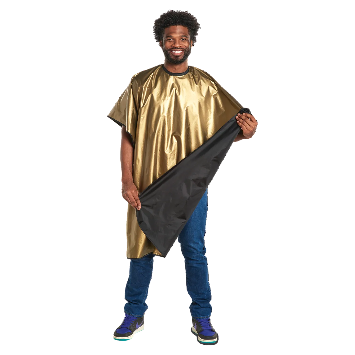 Scalpmaster 24K Gold Tone Reversible Cape
