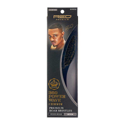 BOW WOW X 360 Power Wave Medium Boar Brush