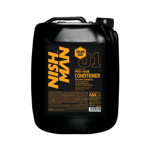Nishman Salon Size 01 Pro-Hair Conditioner - 5000ML