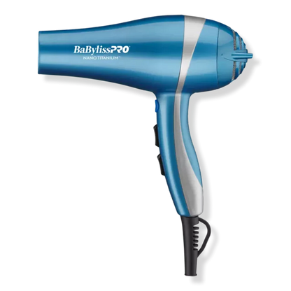 Babyliss PRO Nano Titanium Hair Dryer - Blue