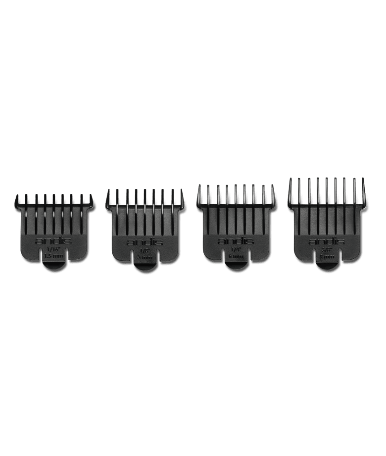 Andis Snap-On Blade Attachment Combs 4-Comb Set - 23575