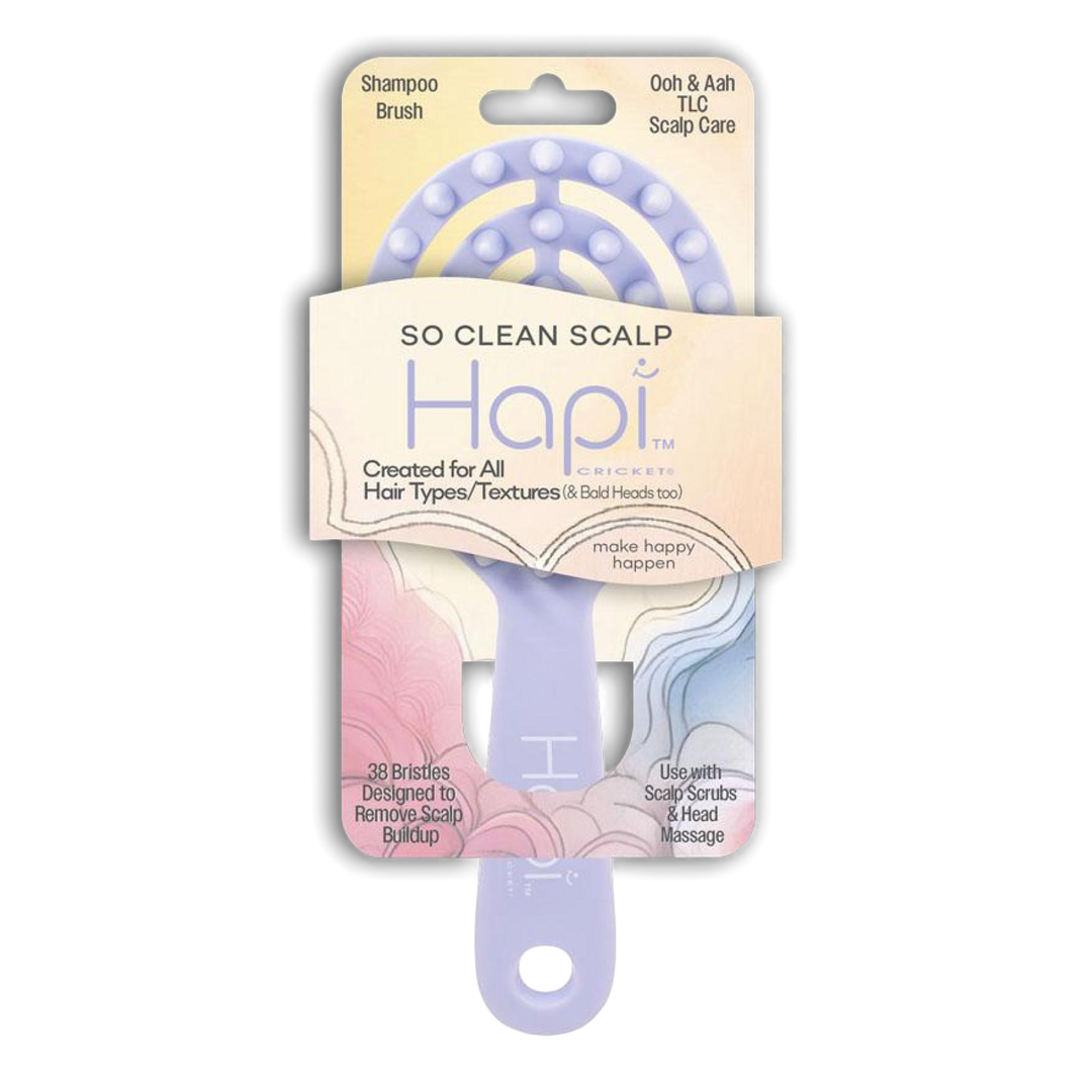 Cricket Hapi So Clean Scalp Shampoo Hair Brush