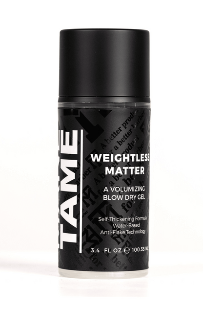 Mane Tame Weightless Matter – Volumizing Blow Dry Hair Gel 3.4oz