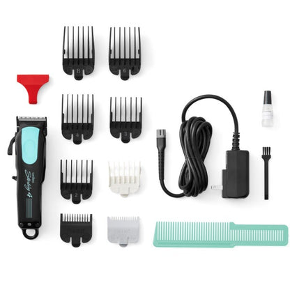 Wahl Limited Edition Black/Aqua Cordless Sterling 4 Clipper #3024489