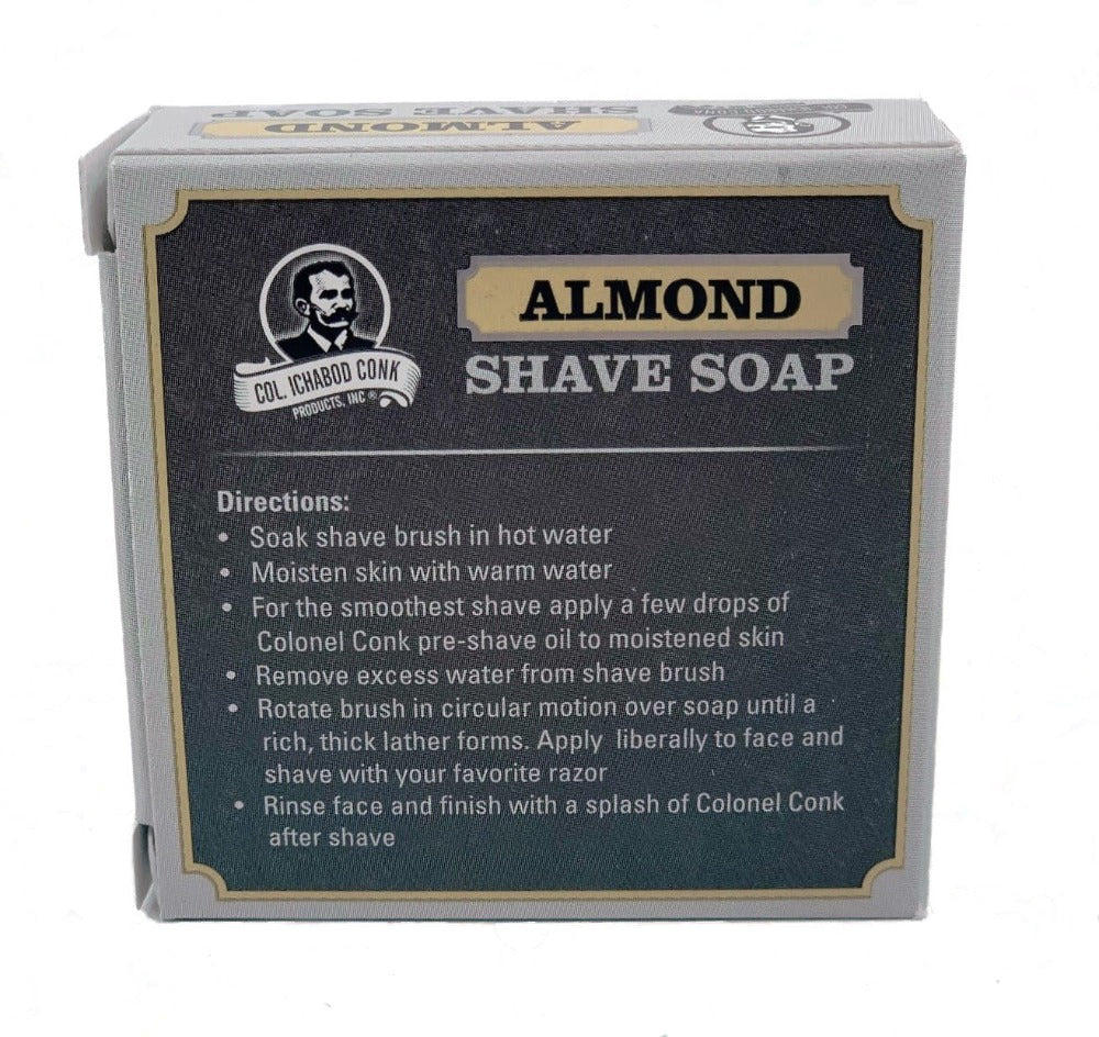 Colonel Conk Almond Shave Soap 2oz