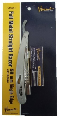 Vincent 58mm Full Metal Single Edge Razor VT302-1